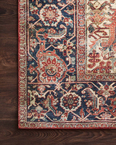 product image for Layla Rug in Red & Navy by Loloi II 35