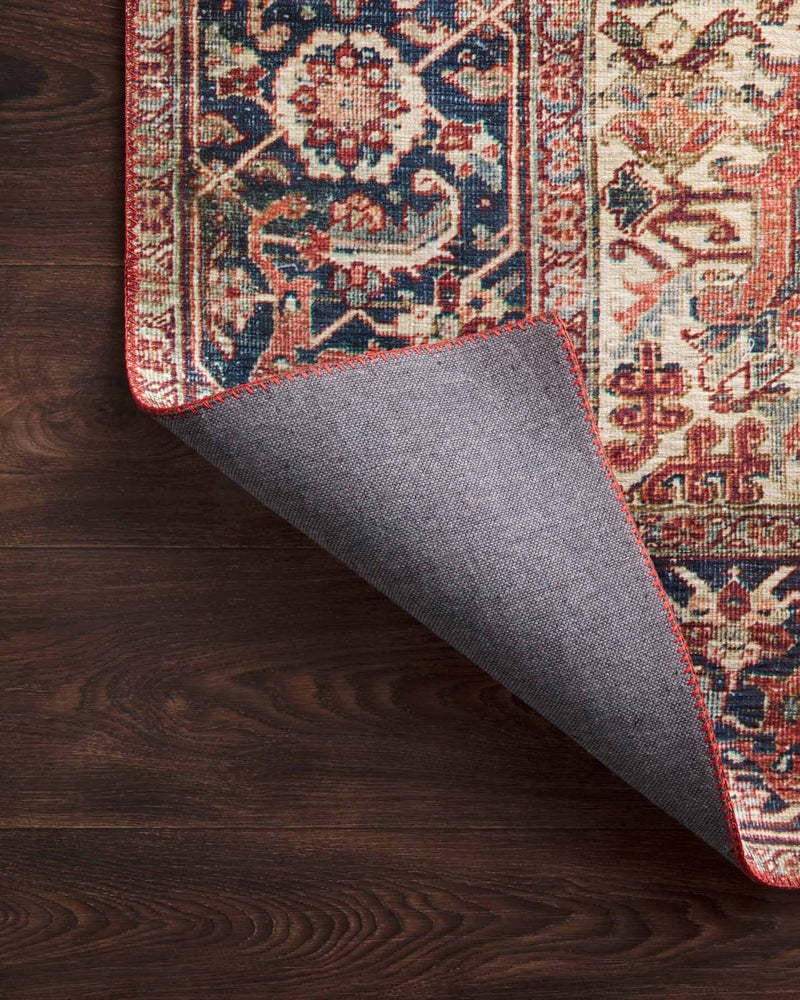 media image for Layla Rug in Red & Navy by Loloi II 24