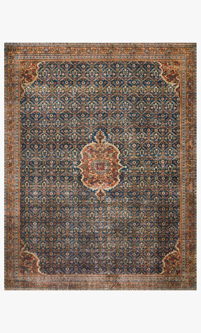 product image of layla rug in cobalt blue spice design by loloi 1 593