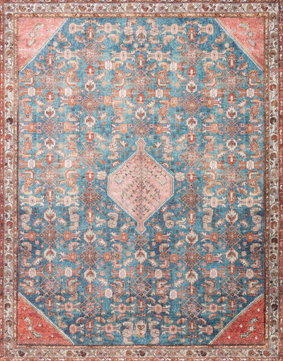 product image for Layla Rug in Marine / Clay by Loloi II 10
