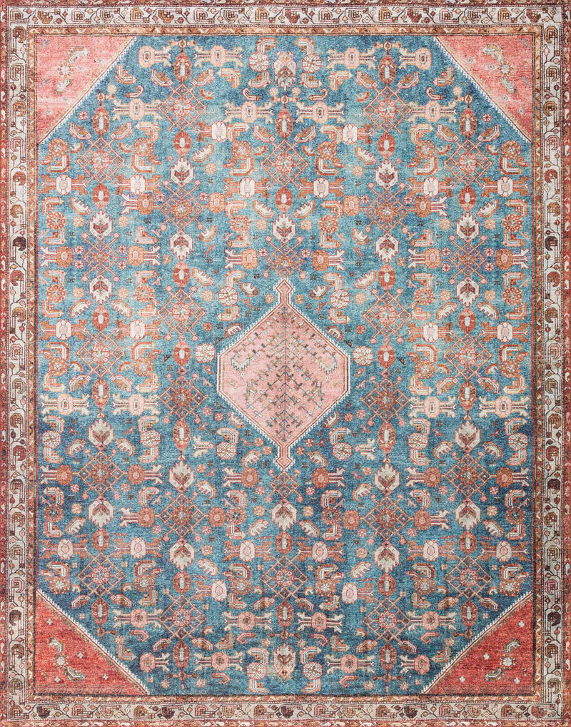 media image for Layla Rug in Marine / Clay by Loloi II 265