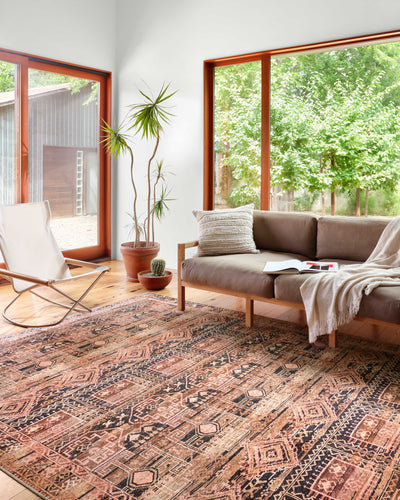 product image for Layla Rug in Mocha / Blush by Loloi II 67