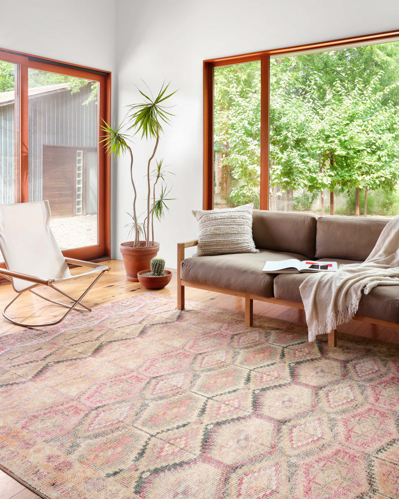 media image for Layla Rug in Pink / Lagoon by Loloi II 230