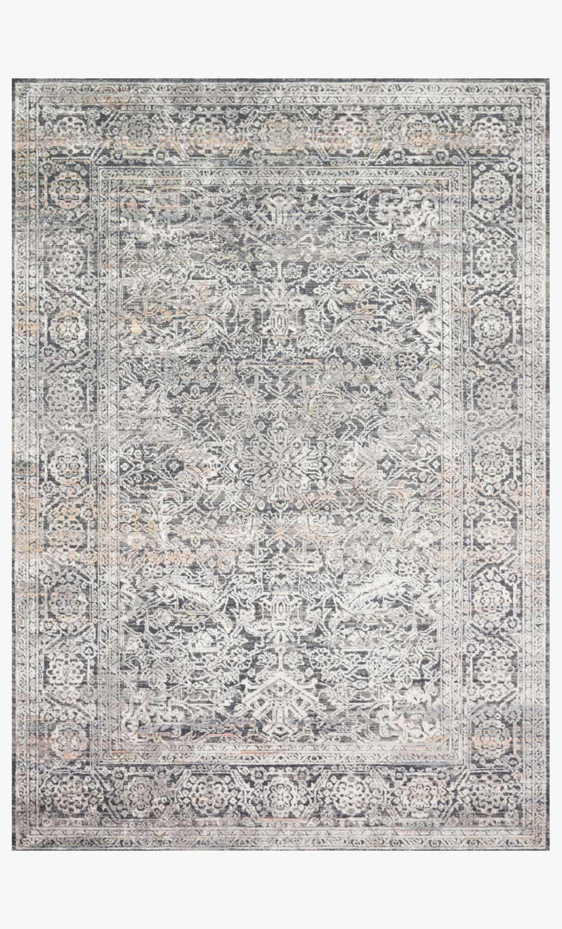 media image for Lucia Rug in Steel & Ivory by Loloi II 296
