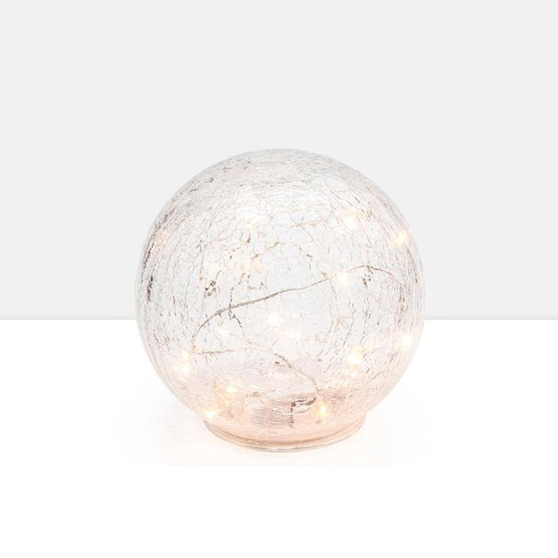 media image for led sphere 8 crackle glass decor light design by torre tagus 1 230