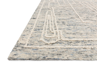 product image for Leela Rug in Sky / White by Justina Blakeney x Loloi 61