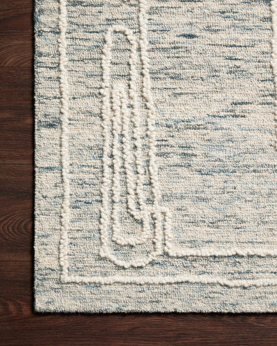 product image for Leela Rug in Sky / White by Justina Blakeney x Loloi 0