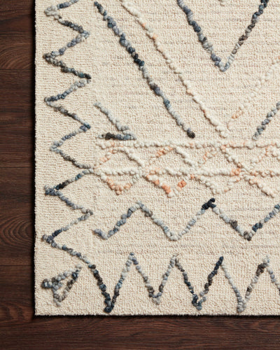 product image for Leela Rug in Oatmeal / Denim by Justina Blakeney x Loloi 74