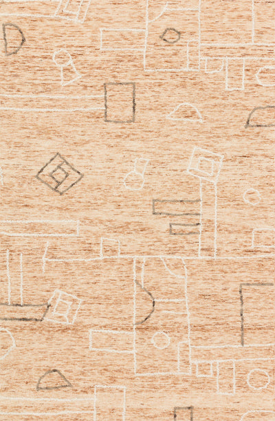 product image for Leela Rug in Terracotta / Natural by Justina Blakeney x Loloi 60