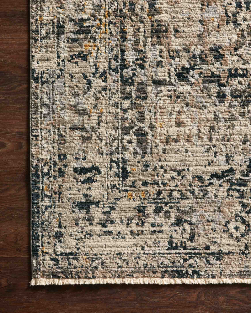 media image for Leigh Rug in Charcoal / Taupe by Loloi 24