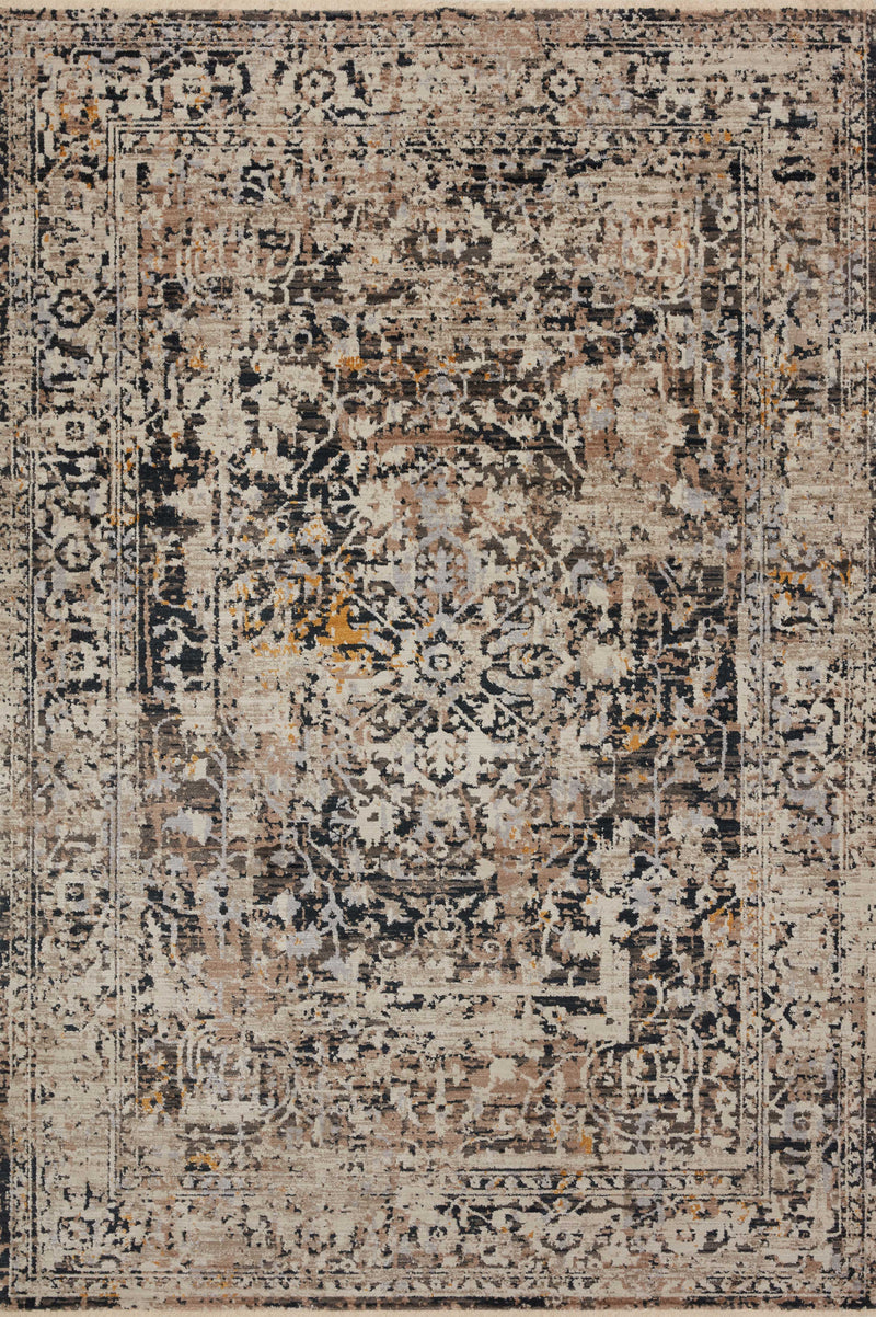 media image for Leigh Rug in Charcoal / Taupe by Loloi 261