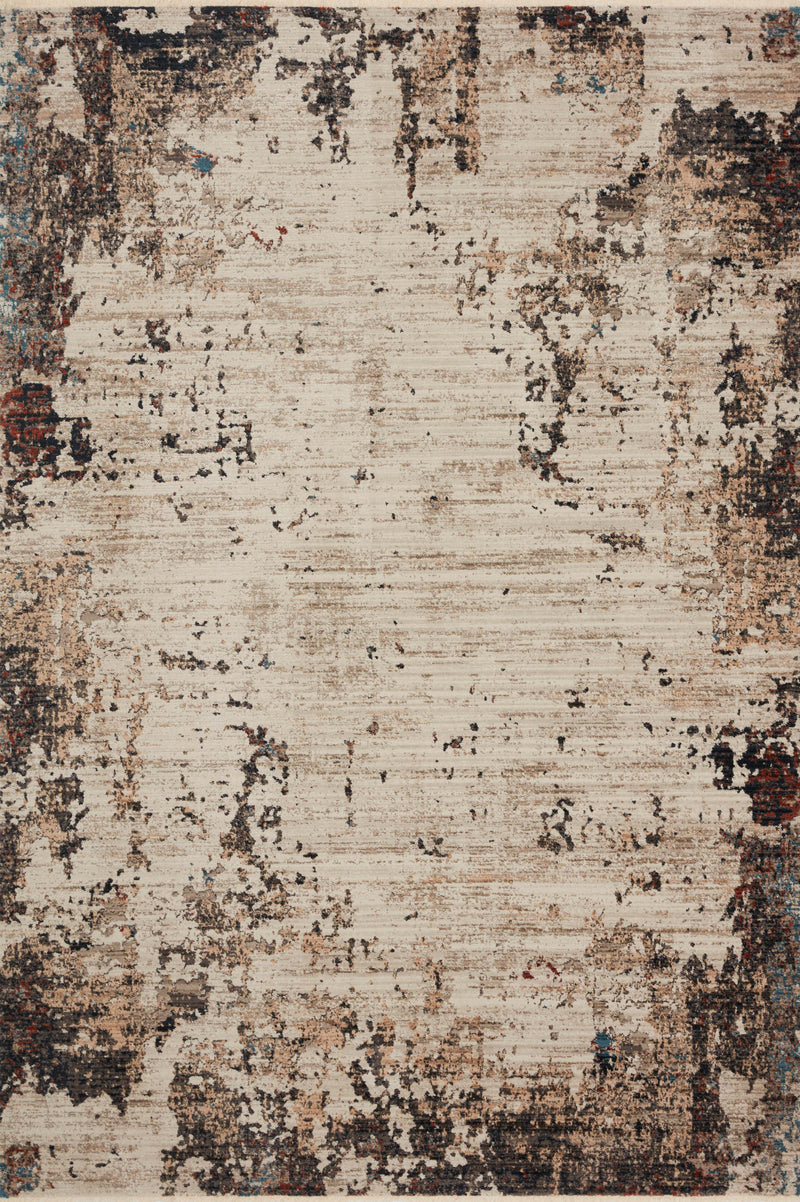 media image for Leigh Rug in Ivory / Charcoal by Loloi 296