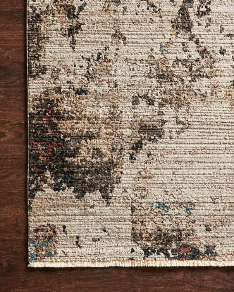 media image for Leigh Rug in Ivory / Charcoal by Loloi 282