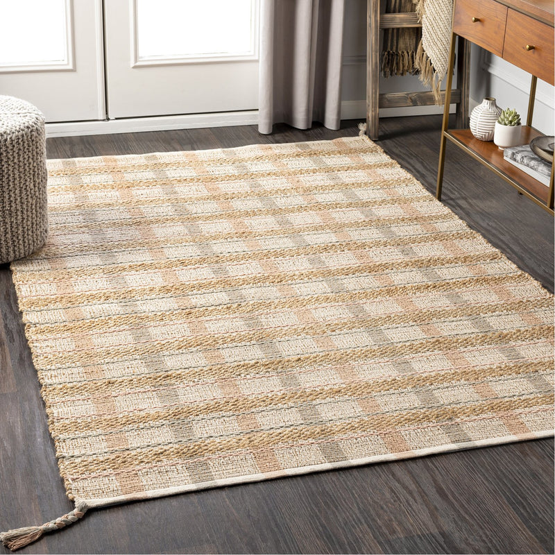 media image for Lexington LEX-2313 Hand Woven Rug in Beige & Camel by Surya 299
