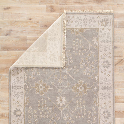 product image for Reagan Border Rug in Pelican & Frost Gray design by Jaipur 49