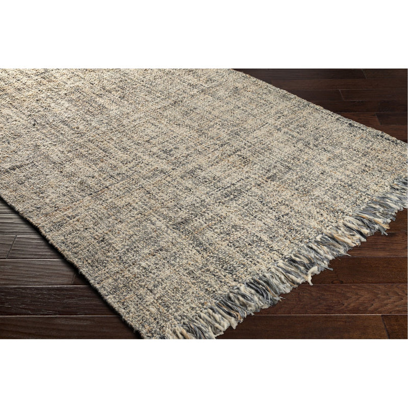media image for Linden LID-1002 Hand Woven Rug in Medium Gray & Beige by Surya 224