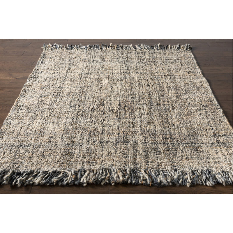 media image for Linden LID-1002 Hand Woven Rug in Medium Gray & Beige by Surya 258