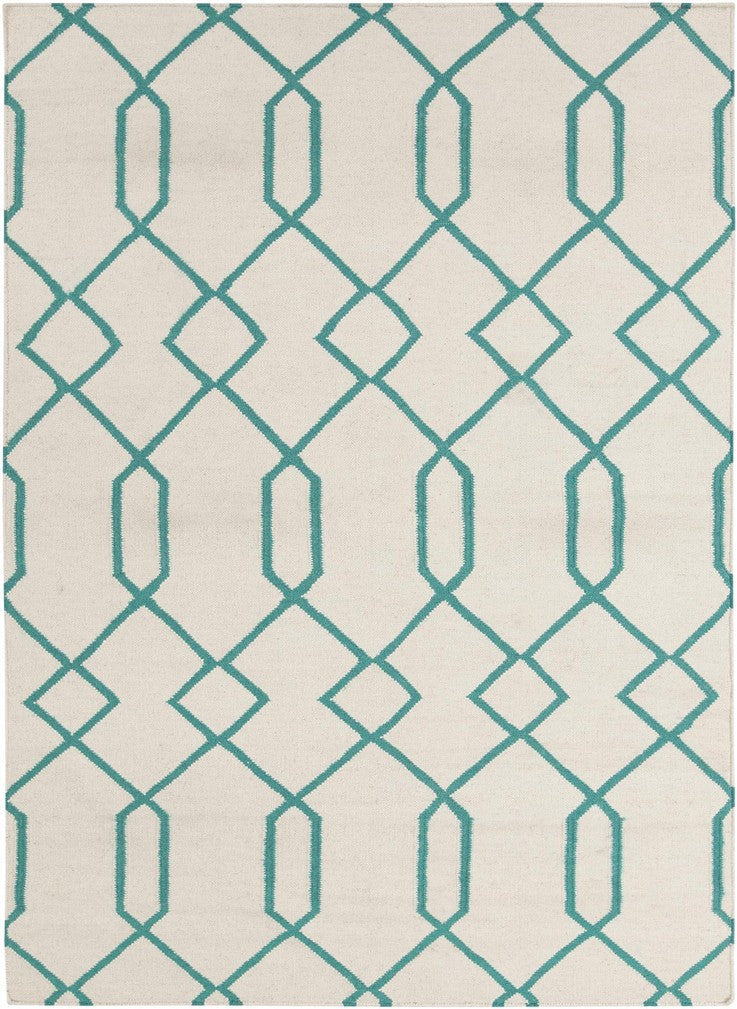 media image for lima collection hand woven area rug beige turquoise design by chandra rugs 1 270