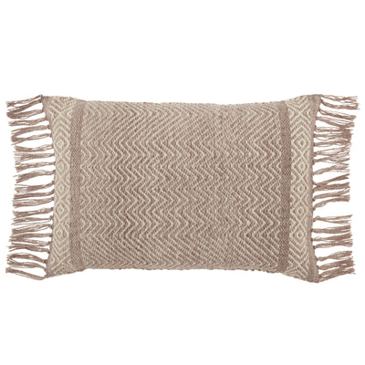 product image for Liri Iker Indoor/Outdoor Taupe & Ivory Pillow 1 3