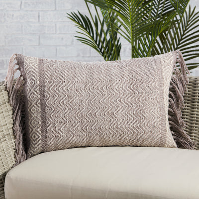 product image for Liri Iker Indoor/Outdoor Taupe & Ivory Pillow 4 89
