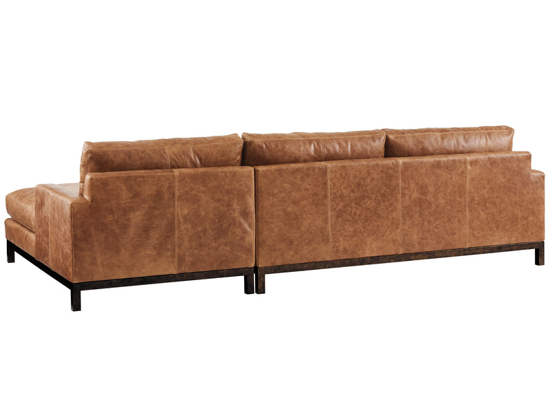 media image for horizon leather sectional by barclay butera 01 5178 50s 01 41 9 226
