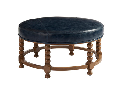 product image of naples leather cocktail ottoman by barclay butera 01 5451 46 ll 40 1 521