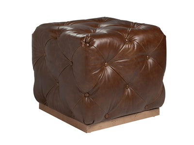 product image for auburn leather ottoman by tommy bahama home 01 7289 45 ll 40 1 67