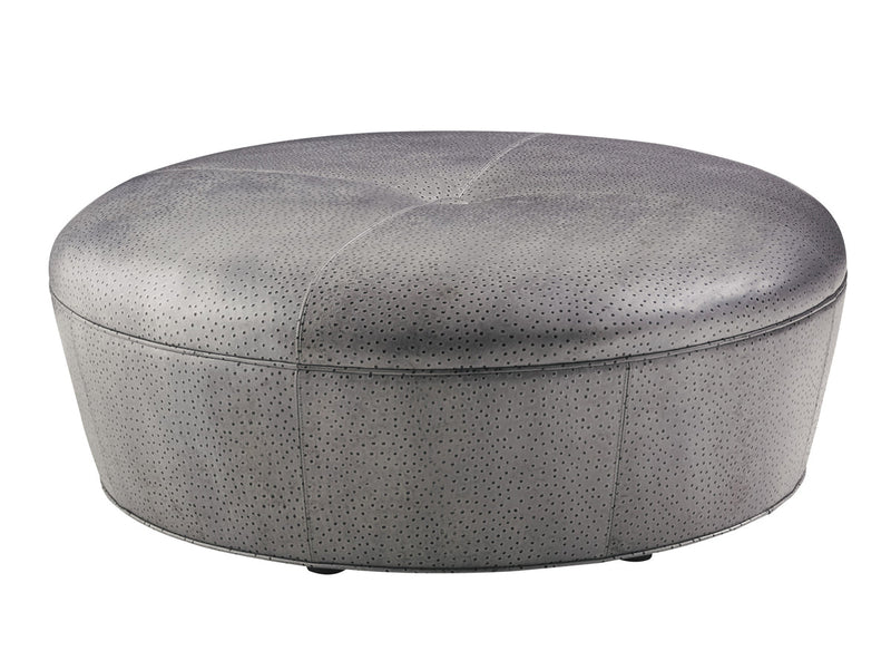 media image for claudia leather ottoman by lexington 01 7493 44aa ll 40 1 284