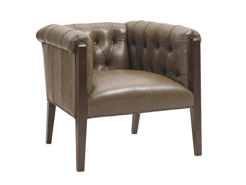 media image for brookville leather chair by lexington 01 7642 11 ll 40 1 22