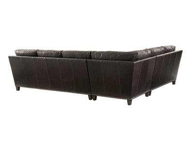 product image for strada leather sectional sofa by lexington 01 7728 50s ll 40 2 20