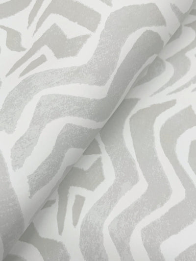 product image for Zora Wave Wallpaper in Light Grey 35