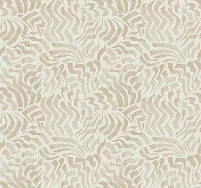 product image of Sample Zora Wave Wallpaper in Taupe 515