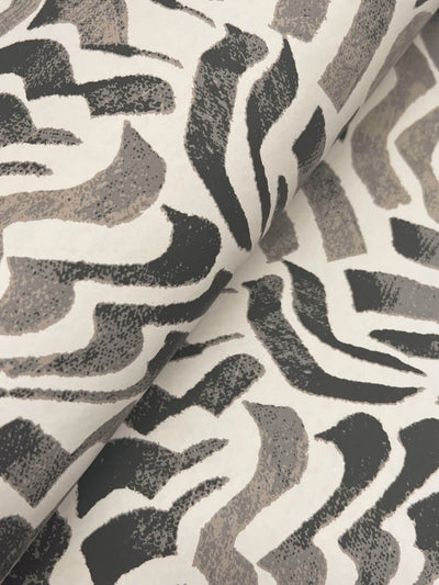 product image for Zora Wave Wallpaper in Charcoal 71