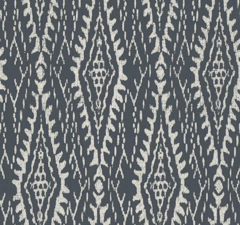 media image for Rousseau Paperweave Wallpaper in Charcoal 273