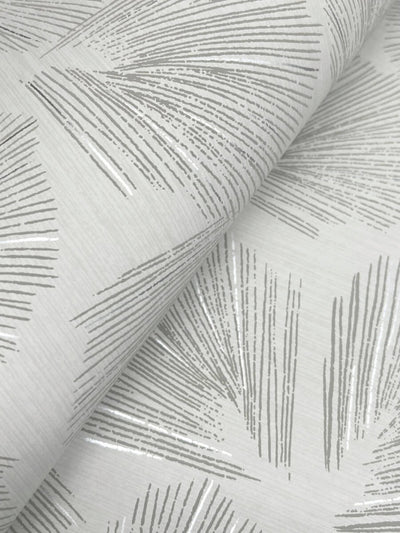 product image for Elora Leaf Wallpaper in Grey 19