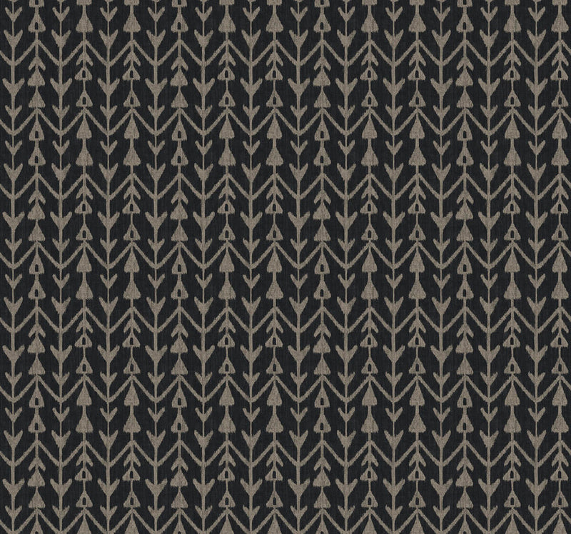 media image for Martigue Stripe Wallpaper in Black 289