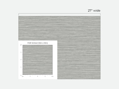 product image for Luxe Sisal Peel-and-Stick Wallpaper in Harbor Mist from the Luxe Haven Collection by Lillian August 72