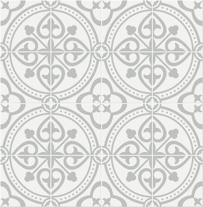 product image for Villa Mar Tile Peel & Stick Wallpaper in Harbor Mist by Lillian August for NextWall 69