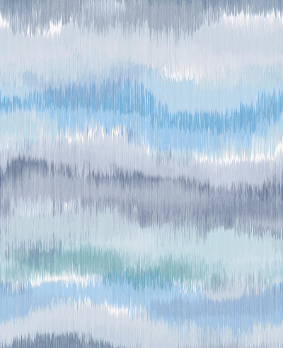 product image for Ikat Waves Wallpaper in Lakeside by Lillian August 82