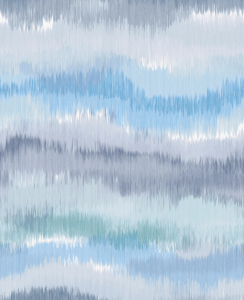 media image for Ikat Waves Wallpaper in Lakeside by Lillian August 248