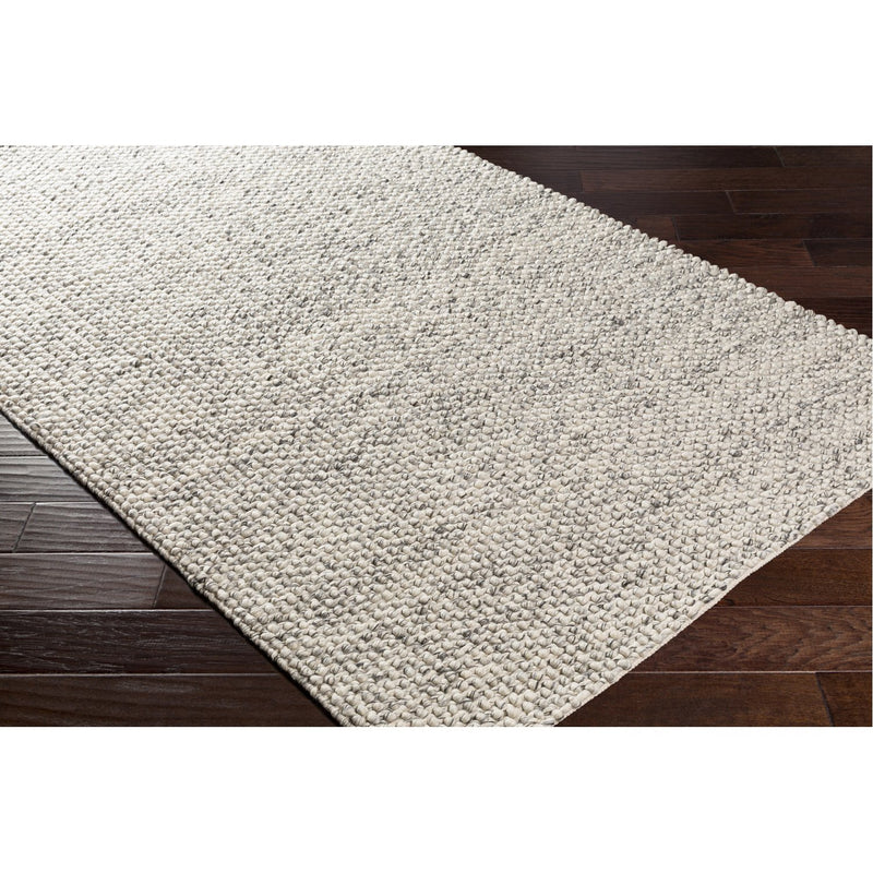 media image for Lucerne LNE-1001 Hand Woven Rug in Charcoal & Ivory by Surya 298