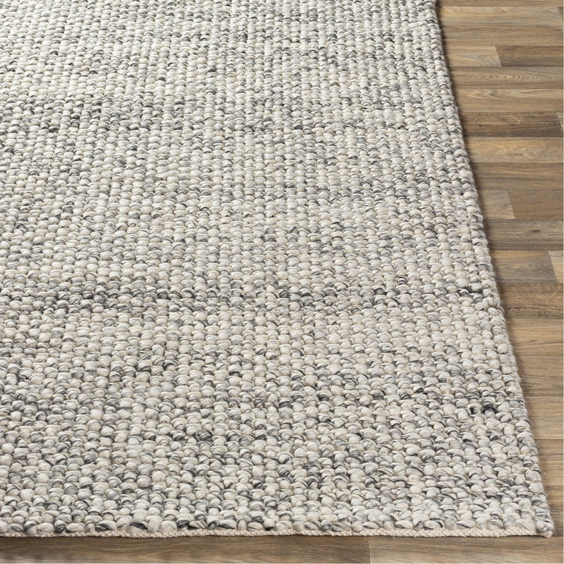 media image for Lucerne LNE-1001 Hand Woven Rug in Charcoal & Ivory by Surya 263