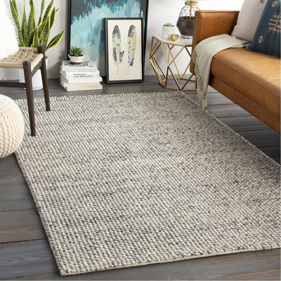 product image for Lucerne LNE-1001 Hand Woven Rug in Charcoal & Ivory by Surya 37
