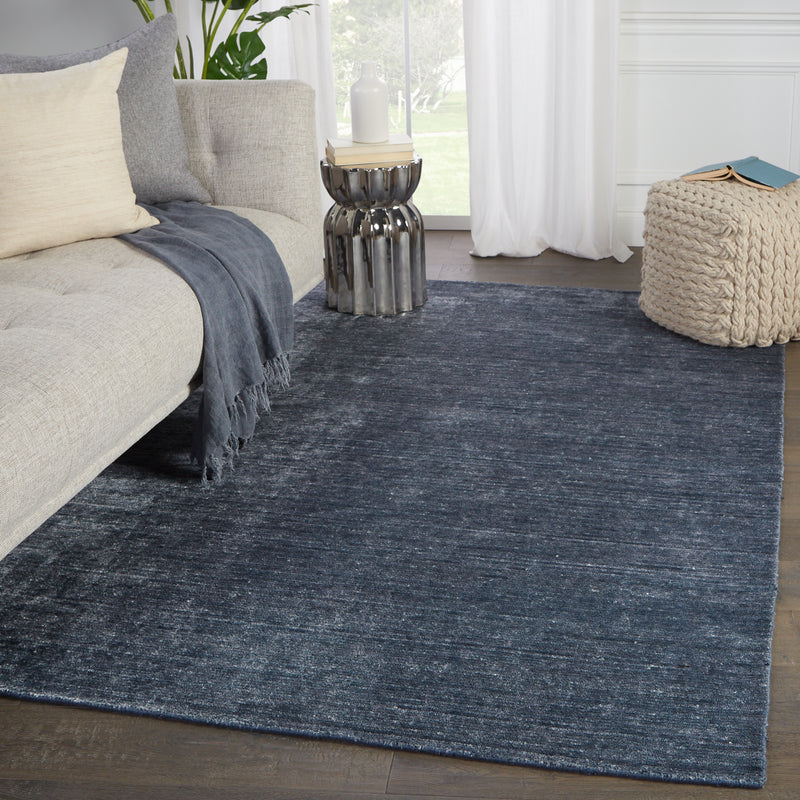 media image for ardis handmade solid dark blue white rug by jaipur living 6 228