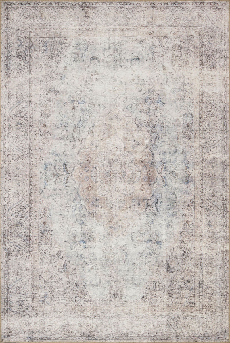 media image for Loren Rug in Silver & Slate by Loloi 25