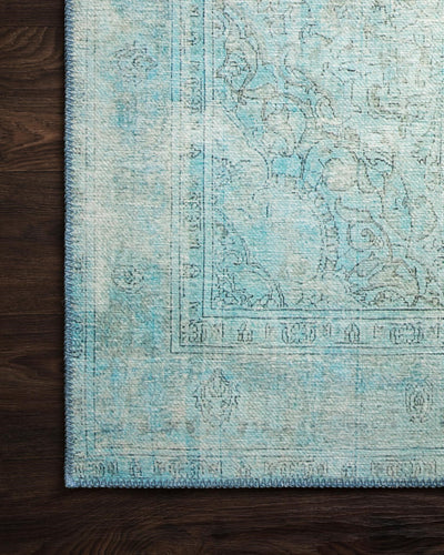 product image for Loren Rug in Aqua by Loloi 34