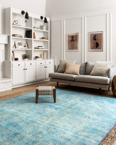 product image for Loren Rug in Aqua by Loloi 82