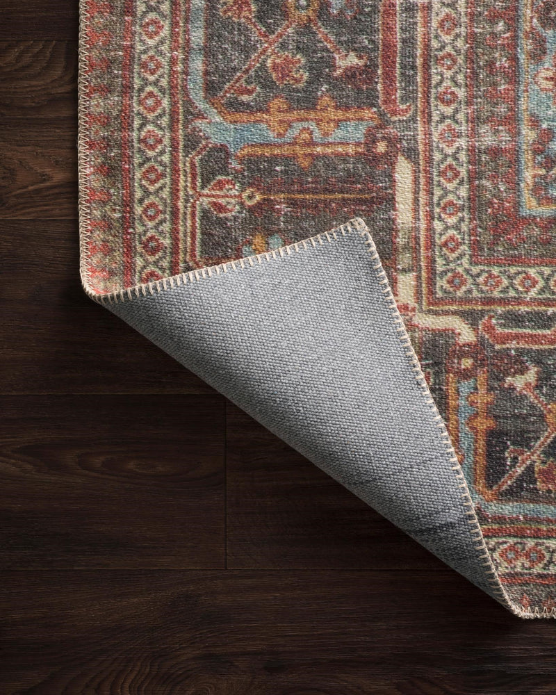 media image for Loren Rug in Brick & Midnight by Loloi 22