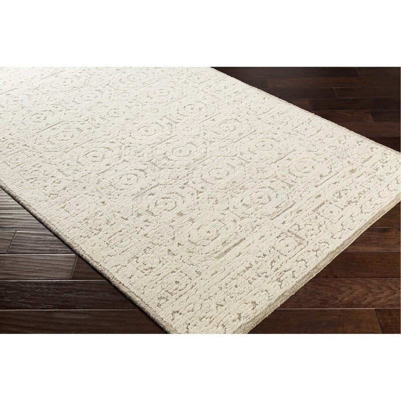 media image for Louvre LOU-2301 Hand Tufted Rug in Khaki & Cream by Surya 276