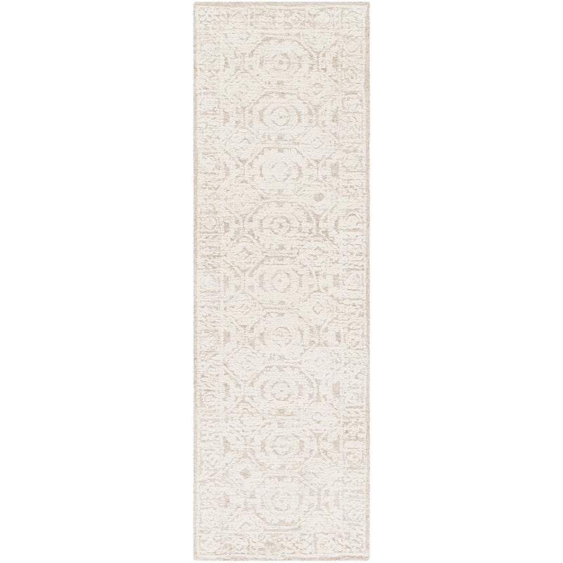 media image for Louvre LOU-2301 Hand Tufted Rug in Khaki & Cream by Surya 226